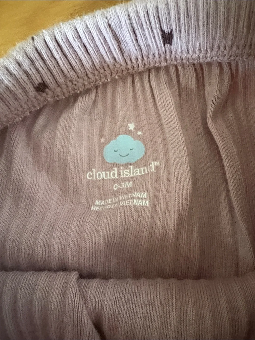 cloud island soft ribbed
